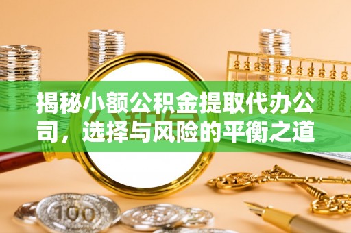 淇县揭秘小额公积金提取代办公司，选择与风险的平衡之道